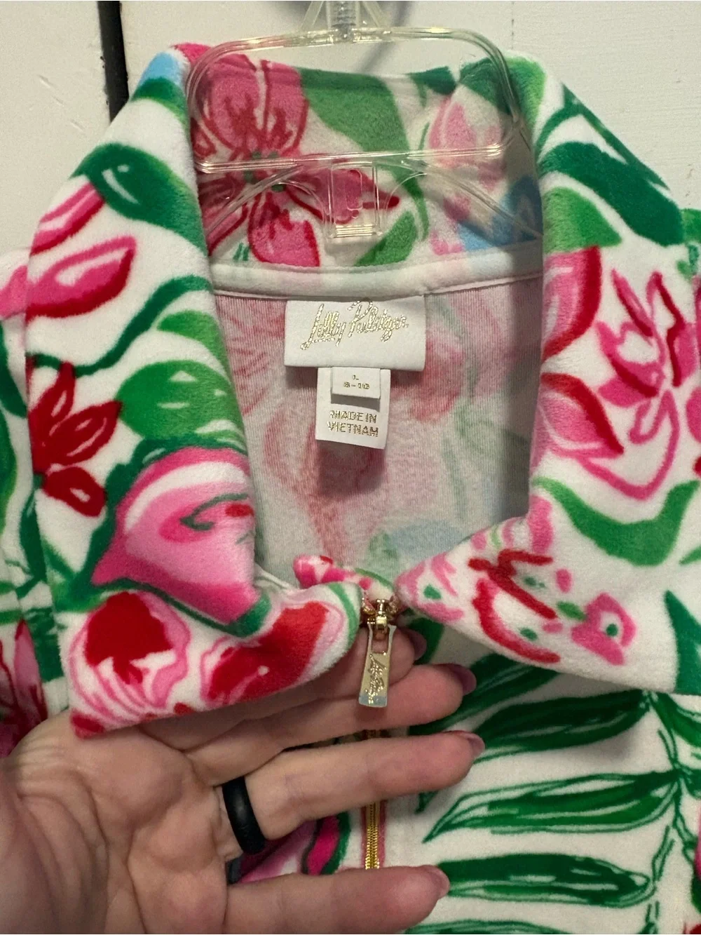 Lilly Pulitzer Girl’s Velour Tracksuit - Picture 4 of 16